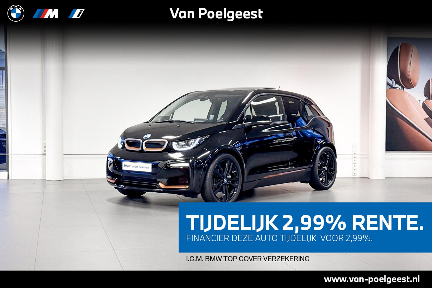 BMW i3 - S 120Ah 42 kWh RoadStyle Edition | Glazen Panoramadak | Comfort Access | Achteruitrijcamer - AutoWereld.nl