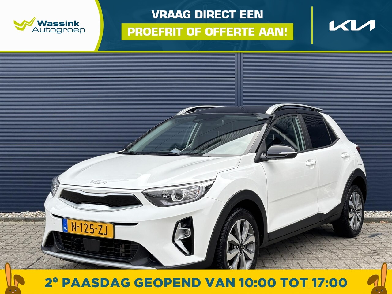 Kia Stonic - 1.0 T-GDi 100pk DynamicPlusLine | Navigatie | Camera | Climate control - AutoWereld.nl
