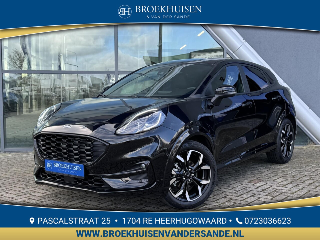 Ford Puma - 1.0 EcoBoost Hybrid ST-Line X 155pk Automaat / Adaptive Cruise / B&O Audio / Camera - AutoWereld.nl