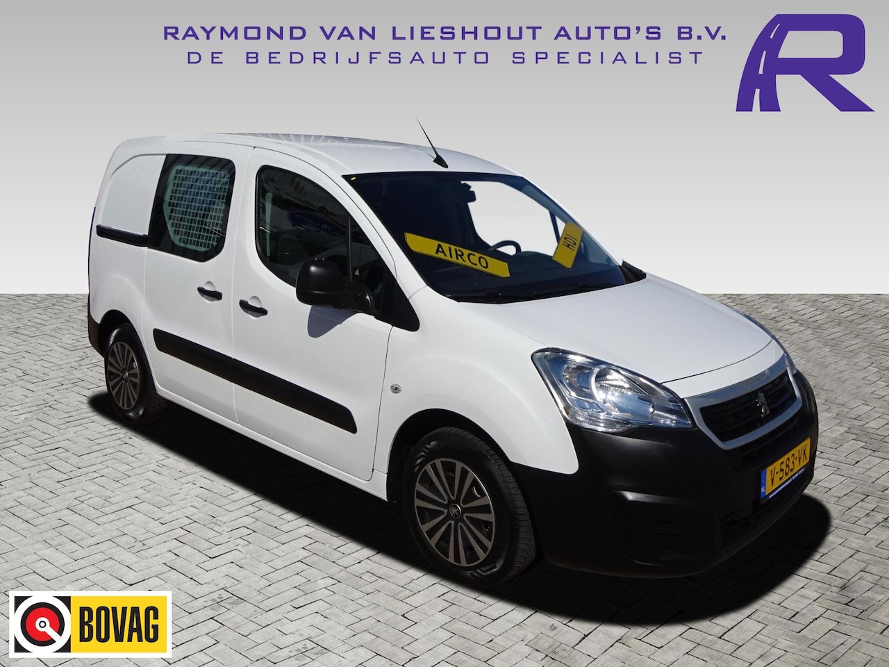 Peugeot Partner - 120 1.6 BlueHDi 100 Pk AIRCO NAVI 2 x AIRBAG SCHUIFDEUR - AutoWereld.nl