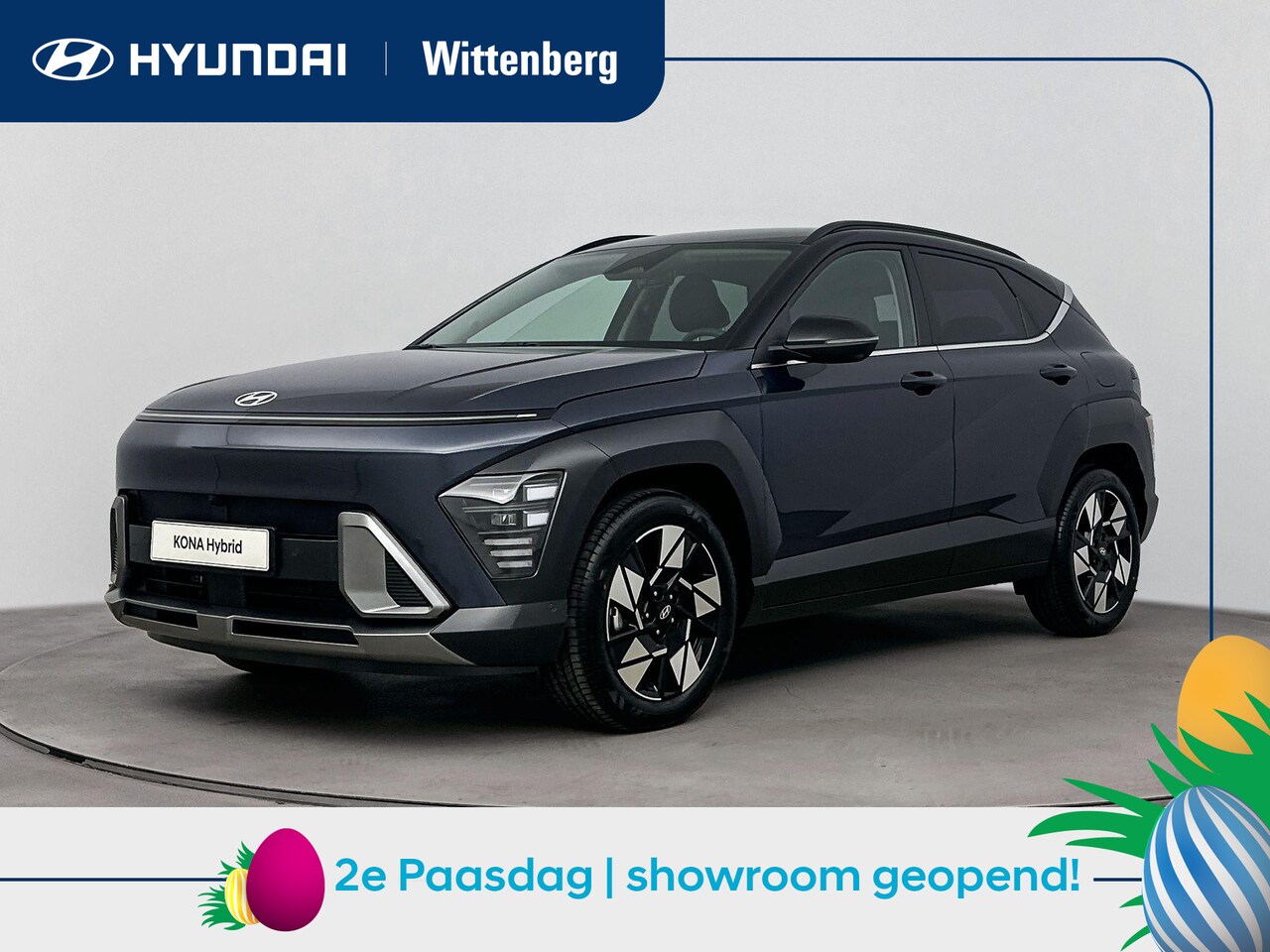 Hyundai Kona - 1.6 GDI HEV Premium | Incl. €3500,- Upgradebonus! | Op bestelling | Leer | Memory | 18" Lm - AutoWereld.nl