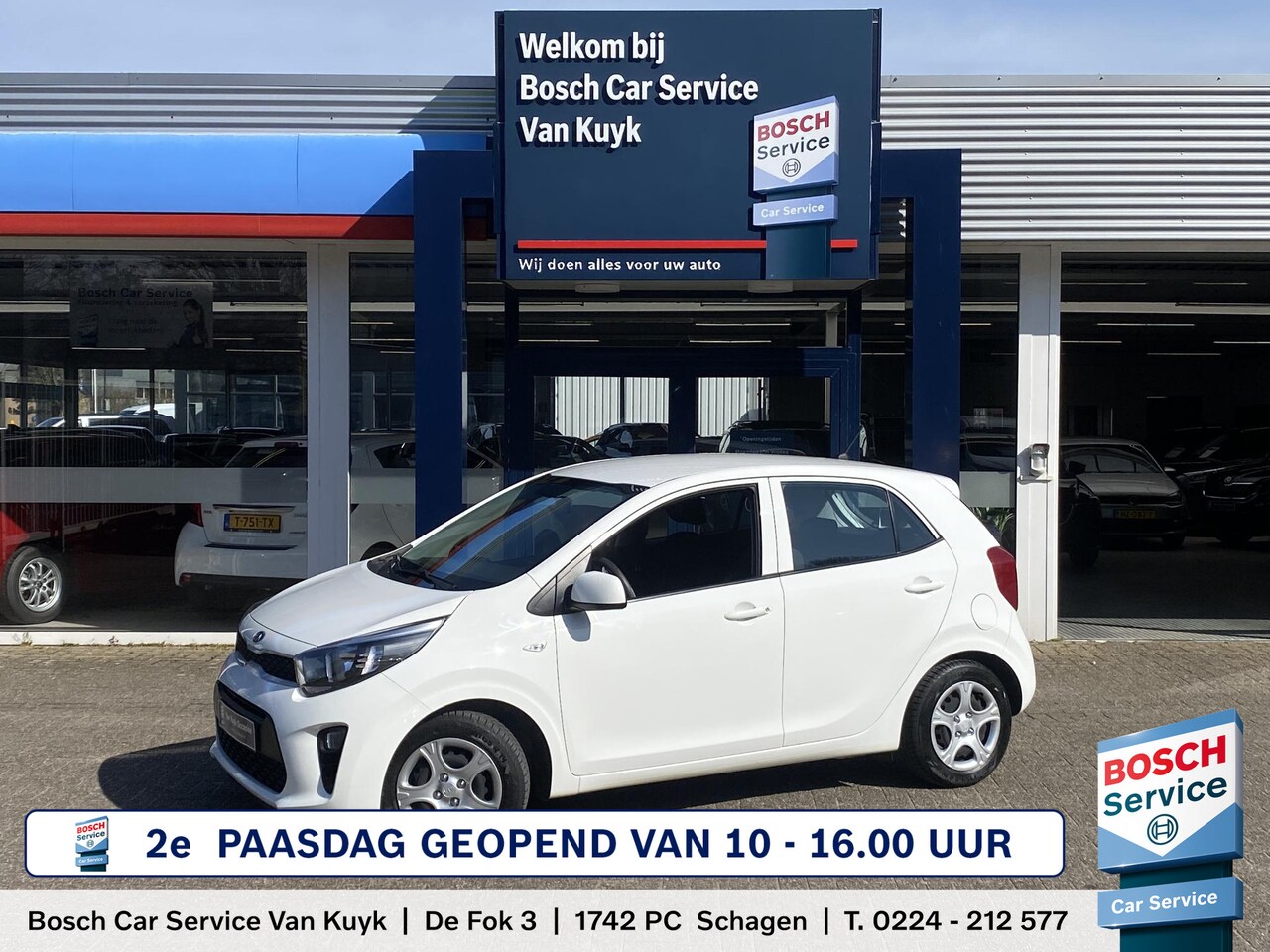 Kia Picanto - 1.0 CVVT EconomyPlusLine / NL-Auto / Dealer-Onderhouden / Radio-Bluetooth / Airco / Elektr - AutoWereld.nl