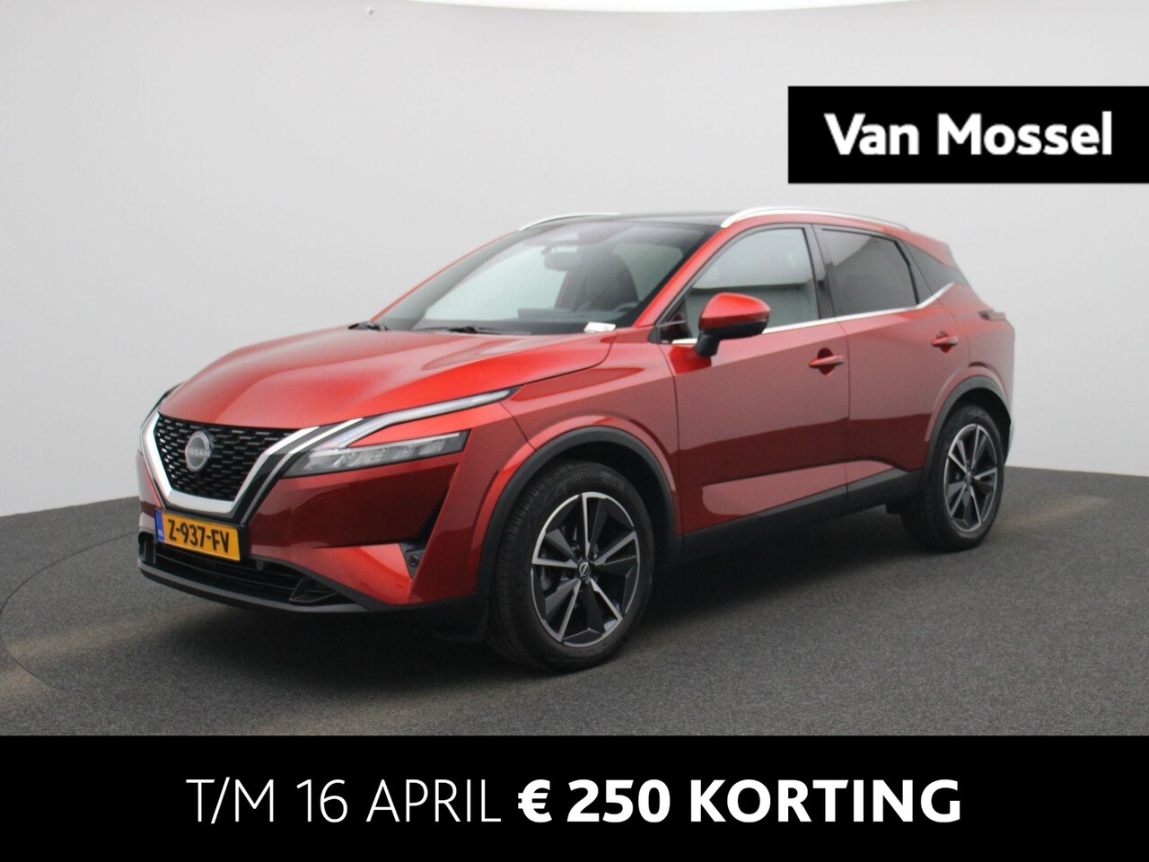 Nissan Qashqai - 1.3 MHEV Xtronic Tekna 158PK | Automaat | Panoramadak | Navigatie | 360 Graden Camera | Ap - AutoWereld.nl