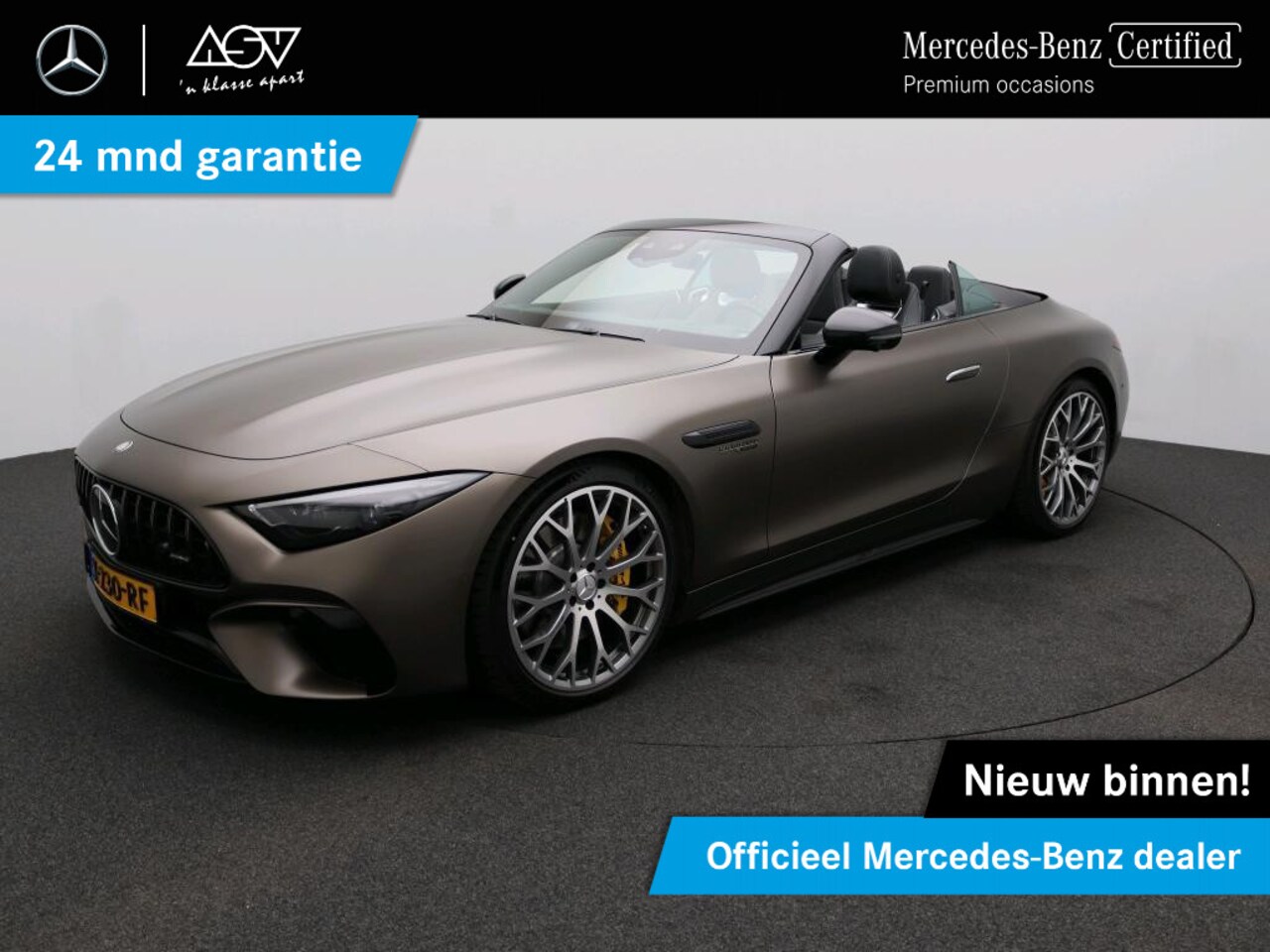 Mercedes-Benz SL-klasse Roadster - AMG 63 4MATIC+ AMG Nightpakket, Burmester High-End 3D Surround - AutoWereld.nl
