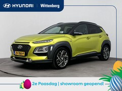 Hyundai Kona - 1.6 GDI HEV Premium | 1e Eig. | Leer | Stoel + stuurverwarming | Navigatie | Camera |18" L