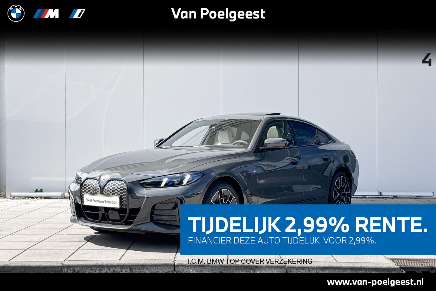 BMW i4 - eDrive35 M-Sport / Driving Assistant Professional / Harman Kardon / Glazen Schuifdak / Sto - AutoWereld.nl