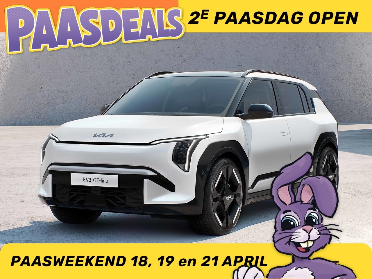 Kia EV3 - 81,4 kWh 204pk GT-PlusLine STAAT IN BESTELLING - AutoWereld.nl