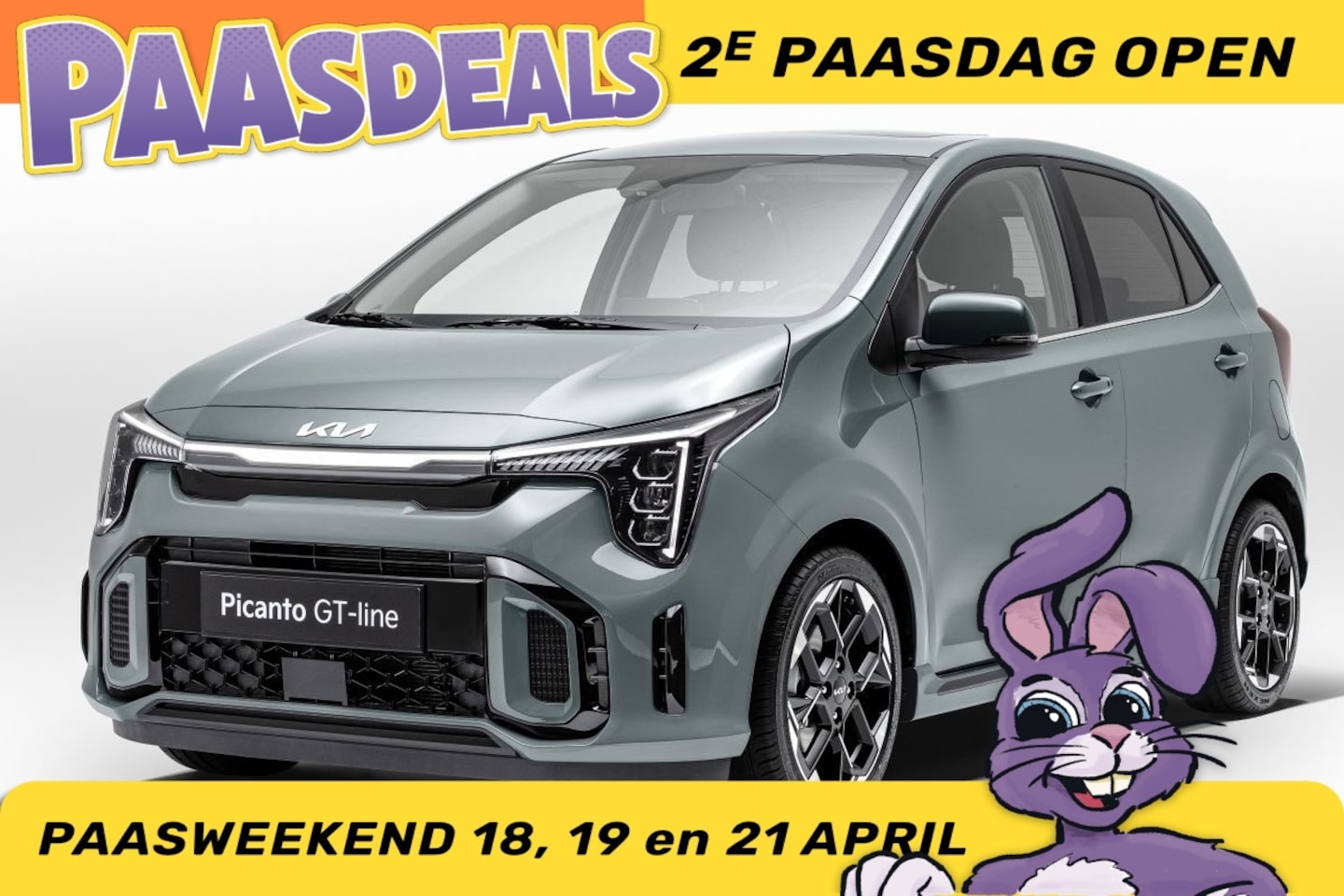 Kia Picanto - 1.0 DPi 63pk 5-zits DynamicLine - AutoWereld.nl