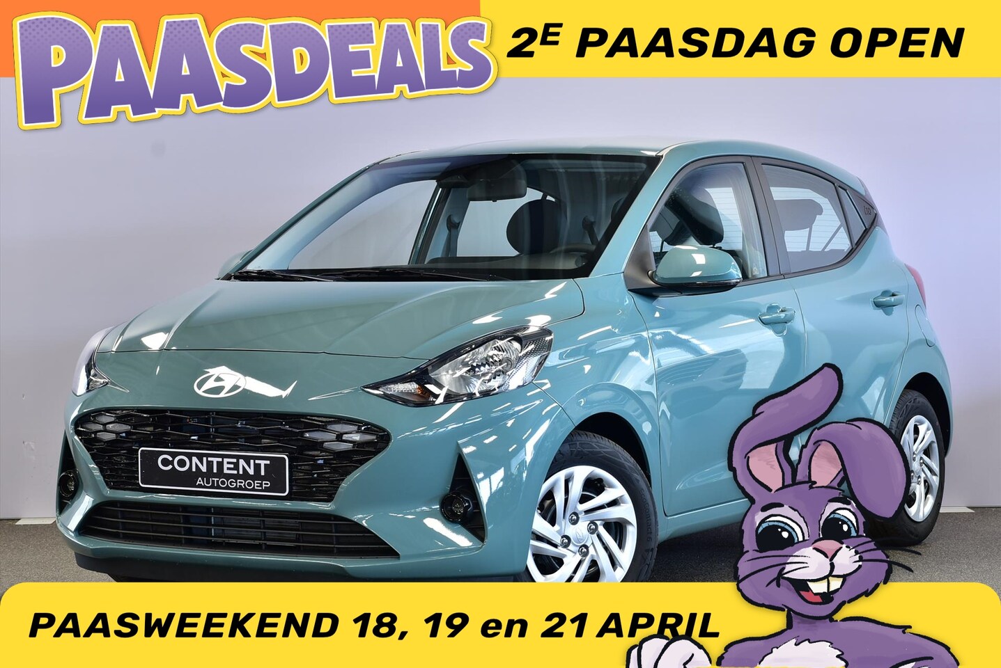 Hyundai i10 - 1.0i Comfort I Navi + Camera I Private lease actie - AutoWereld.nl