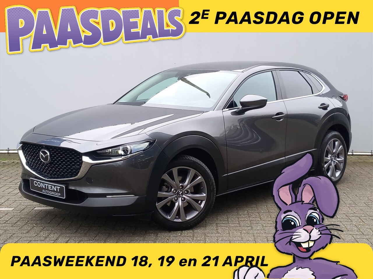 Mazda CX-30 - E-Skyactiv G Hybrid Aut. Exclusive-Line |Head-Up Display - AutoWereld.nl