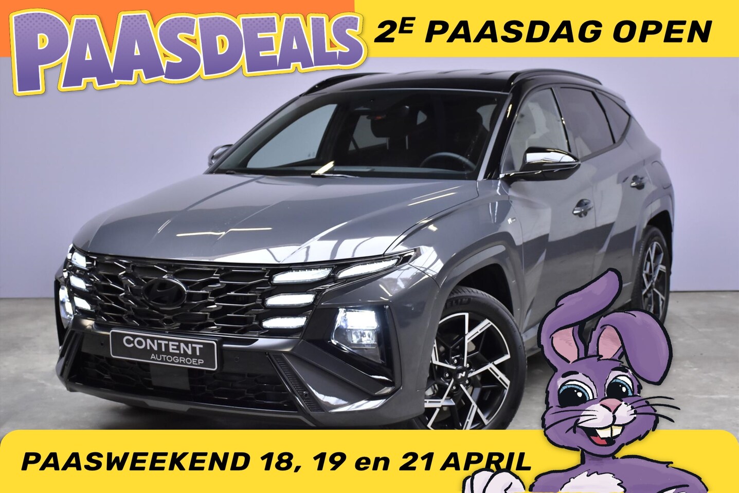 Hyundai Tucson - 1.6 T-GDi PHEV 2WD Aut N Line Sky I Upgrade Deals - AutoWereld.nl