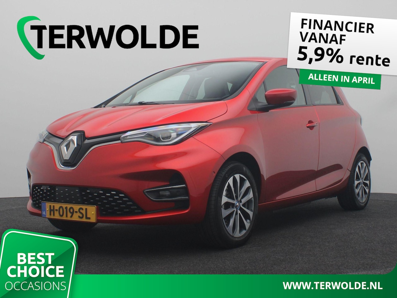 Renault Zoe - R135 Intens 52 kWh (ex Accu) | Trekhaak | Parkeercamera | Navigatie | - AutoWereld.nl
