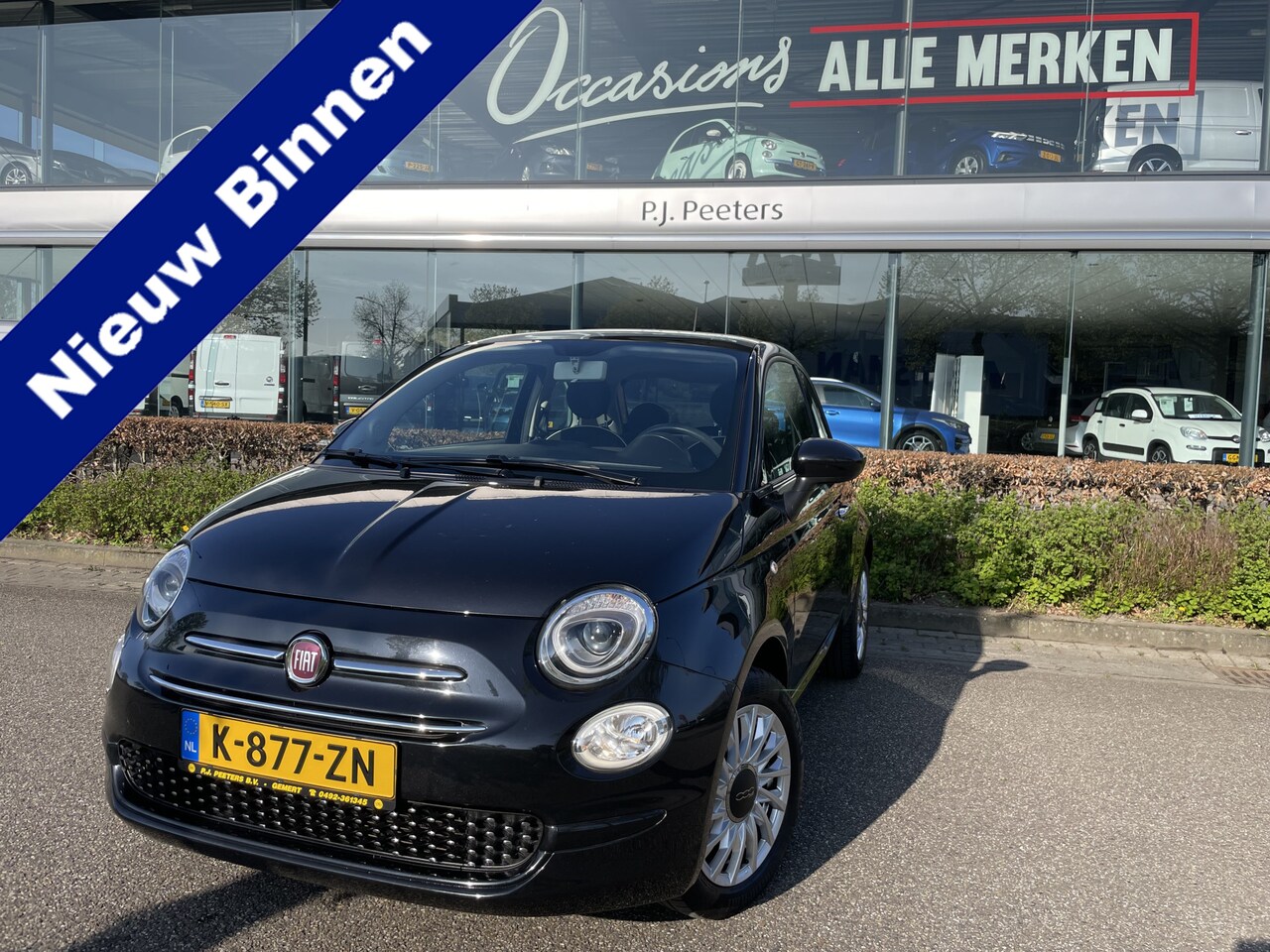 Fiat 500 - 1.2 Lounge Cruise control - Licht metalen velgen - Navigatie - Panoramadak - Parkeersensor - AutoWereld.nl
