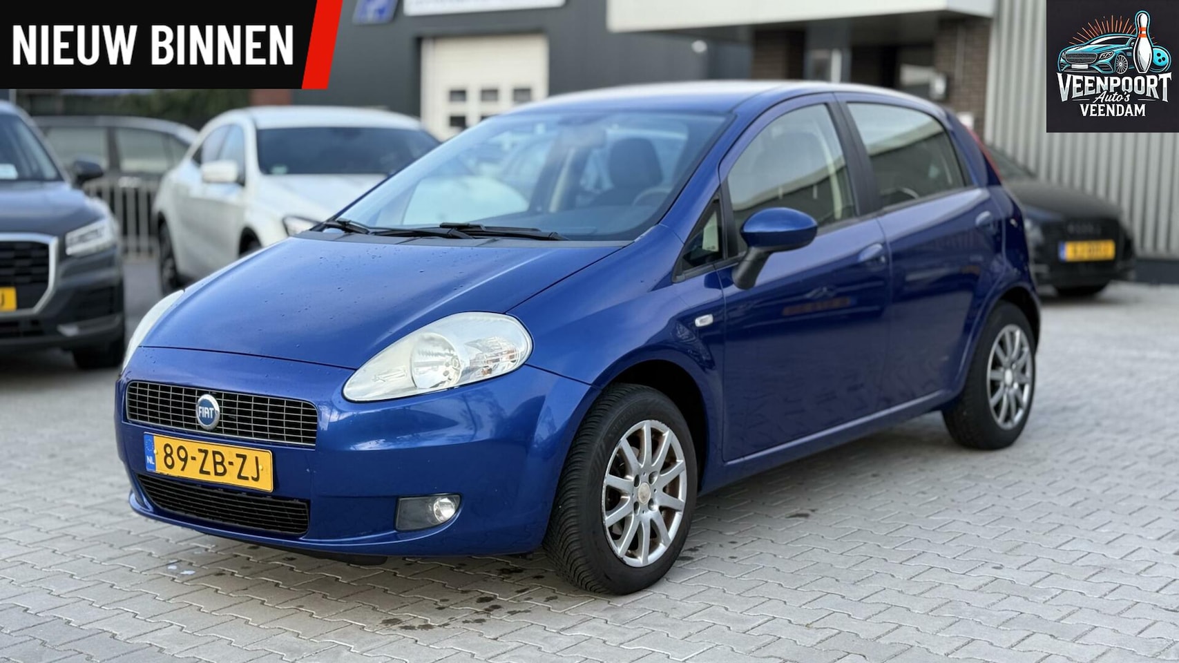 Fiat Grande Punto - 1.4 Active Airco Cruisse - AutoWereld.nl