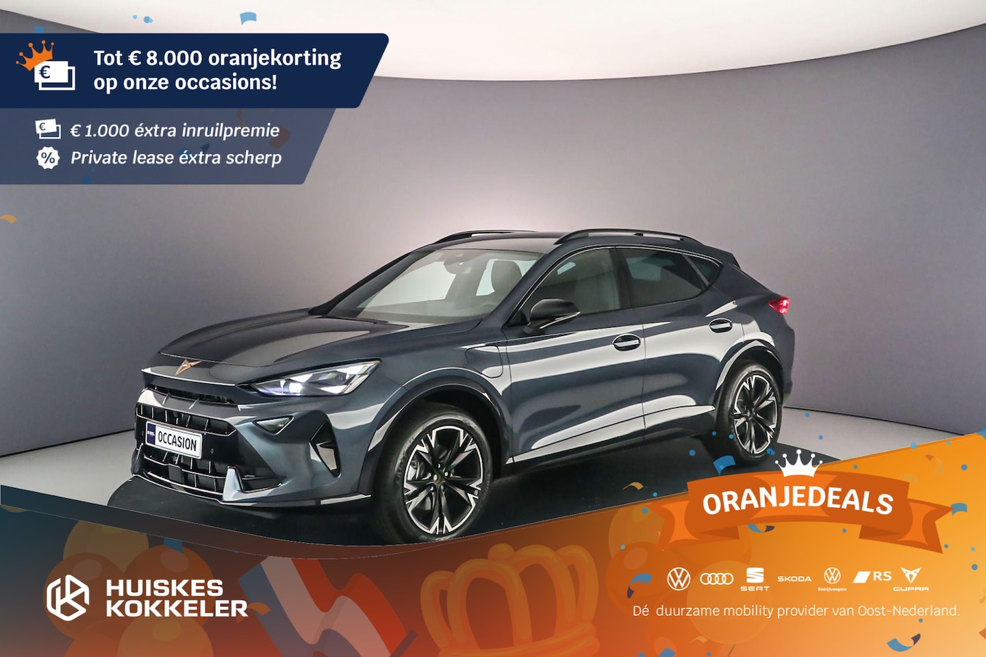 CUPRA Formentor - Business 1.5 TSI eHybrid 204pk DSG Automaat Adaptive cruise control, Elektrische achterkle - AutoWereld.nl