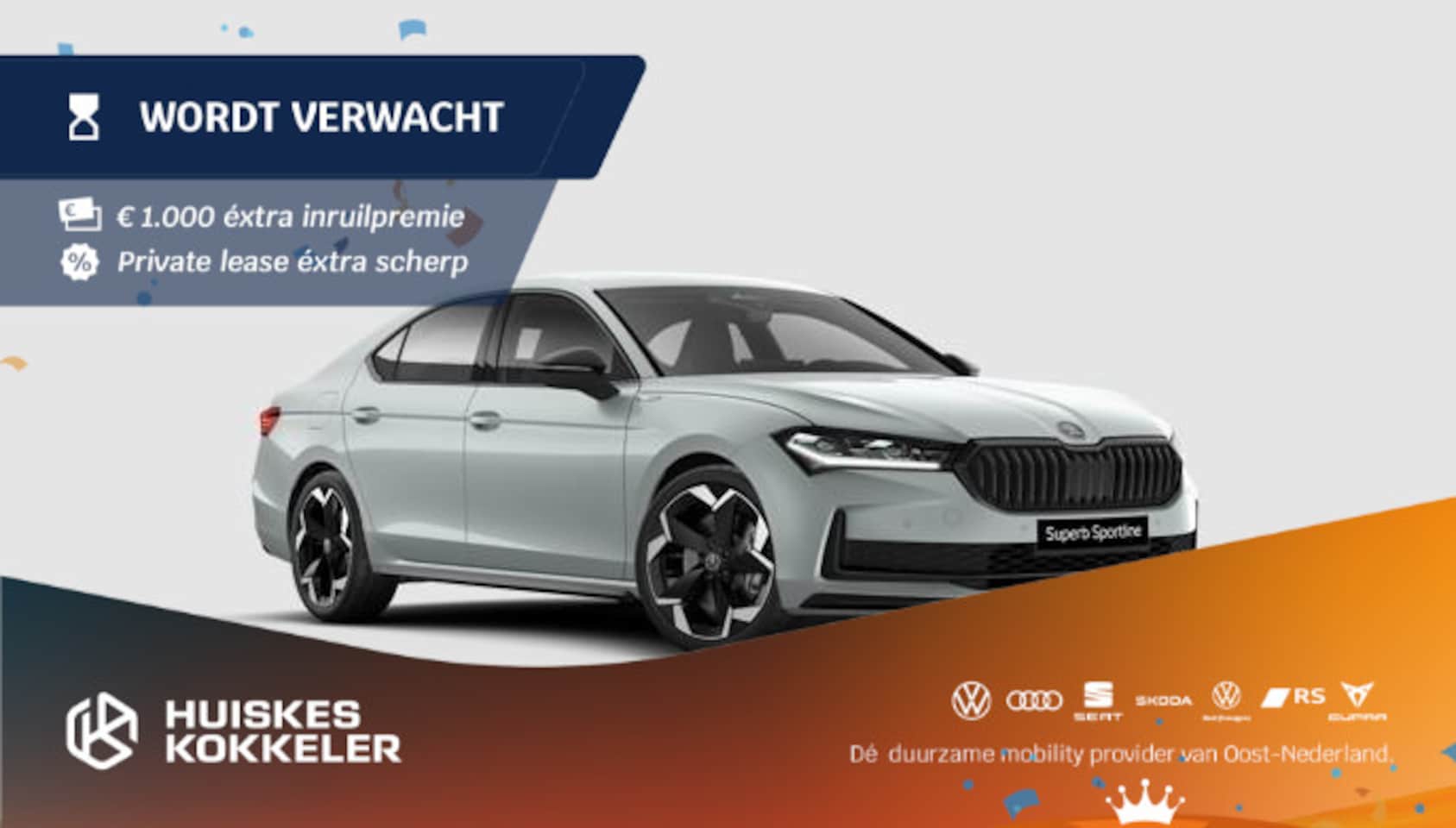 Skoda Superb - 1.5 TSI PHEV Sportline Business Inruilpremie van €2.000 beschikbaar! - AutoWereld.nl
