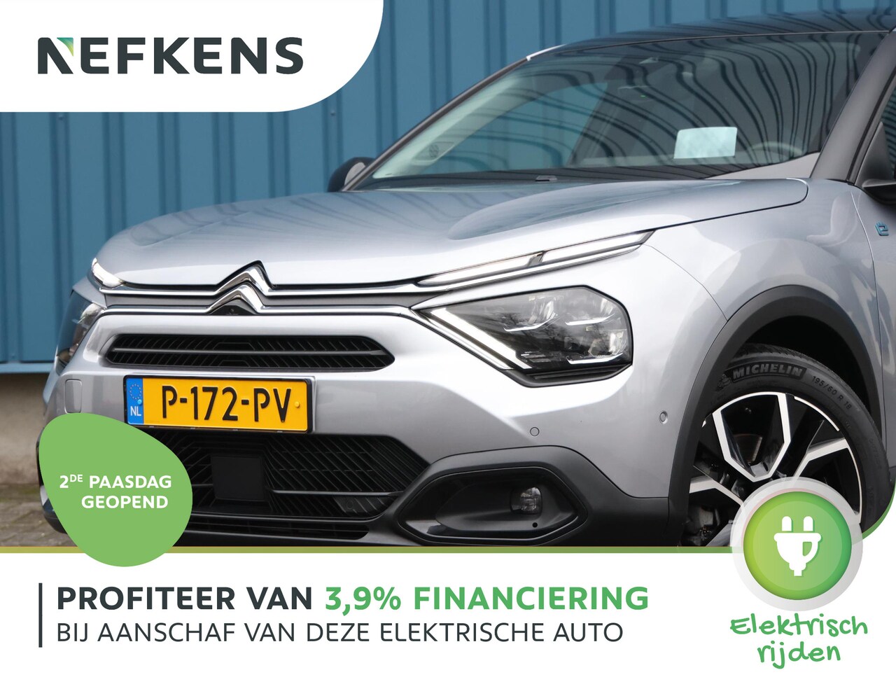 Citroën Ë-C4 - Shine 50 kWh 3-fase | ACCU 94% | LEER | Glazendak | Camera | Keyles Start | AppleCarPlay/A - AutoWereld.nl