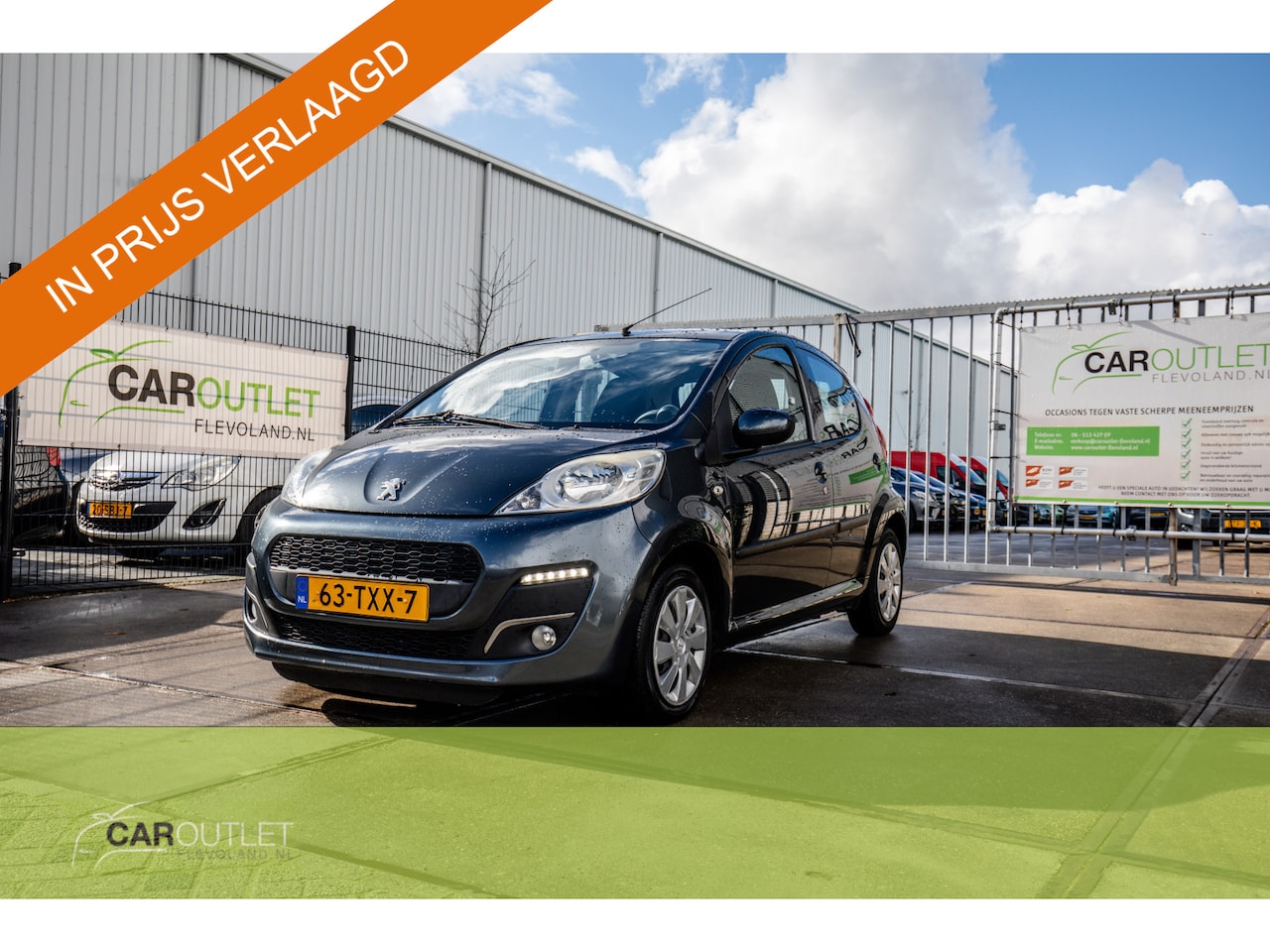 Peugeot 107 - 1.0 Active Airco! Zeer nette zuinige Peugeot 1e eigenaar Dealeronderhouden Altijd in een p - AutoWereld.nl