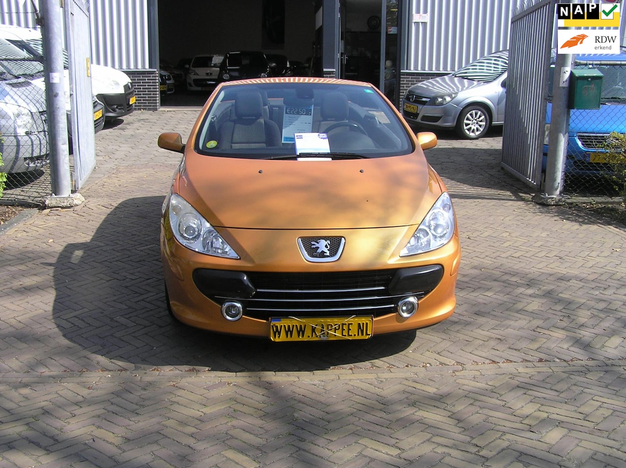 Peugeot 307 CC - 1.6-16V 178 d km airco nieuwe apk - AutoWereld.nl