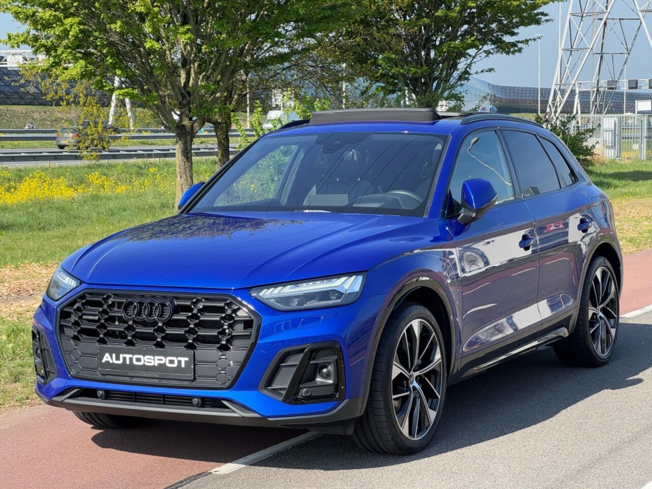 Audi Q5 - 50 TFSI e Quattro S-Line Black Ed. Pano HUD Luchtvering - AutoWereld.nl