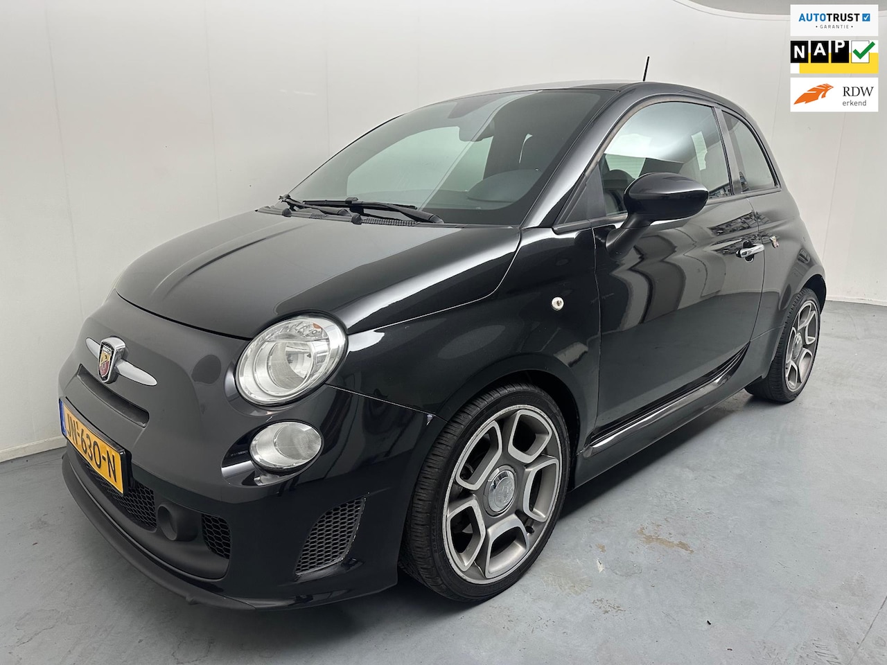 Fiat 500 Abarth - 1.4 T-Jet Elaborabile # Automaat # Clima # Leder # Lmv - AutoWereld.nl