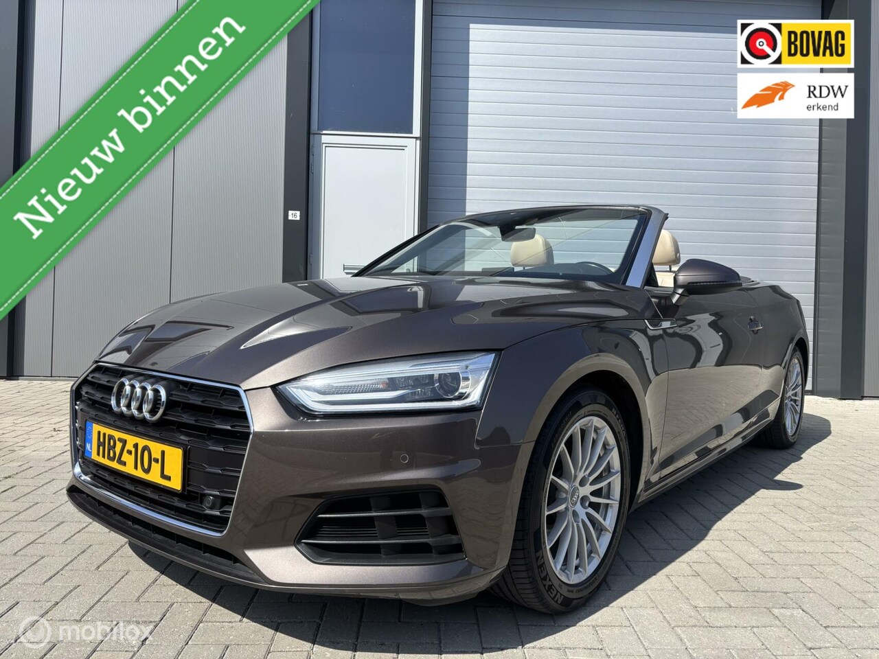 Audi A5 Cabriolet - 2.0 TFSI Pro Line 1e eigenaar btw auto - AutoWereld.nl