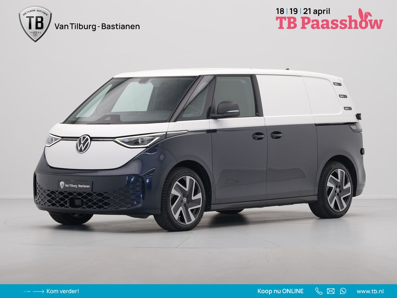 Volkswagen ID. Buzz Cargo - 77 kWh Navigatie iQ Light Acc Lm Velgen - AutoWereld.nl