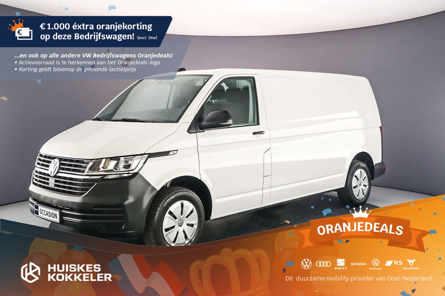 Volkswagen Transporter - 2.0 TDI L2H1 28 T6.1 2.0 TDI 150pk L2 28 | - AutoWereld.nl