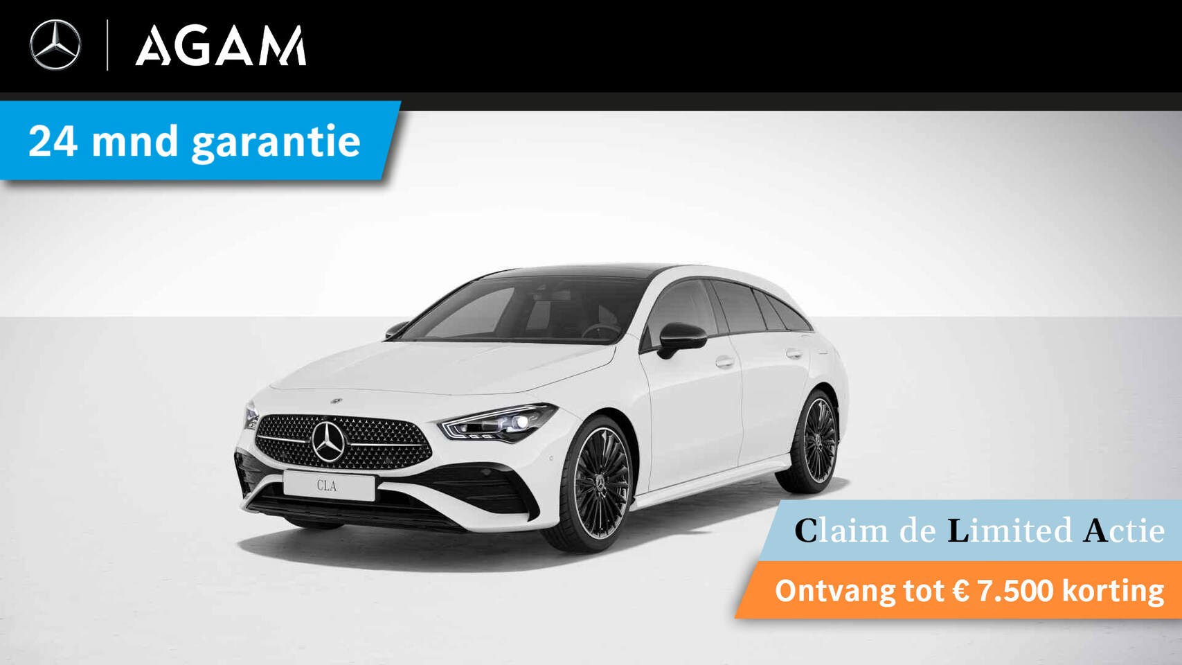 Mercedes-Benz CLA-klasse Shooting Brake - 180 Star Edition AMG Line Plus Panorama dak | Trekhaak - AutoWereld.nl