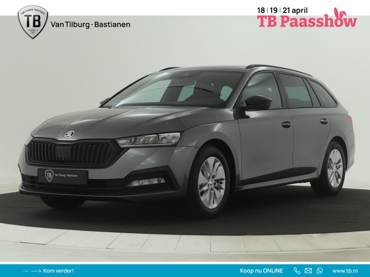 Skoda Octavia Combi - 1.0 e-TSI 110pk DSG Ambition Navigatie Pdc Clima Lm Velgen - AutoWereld.nl