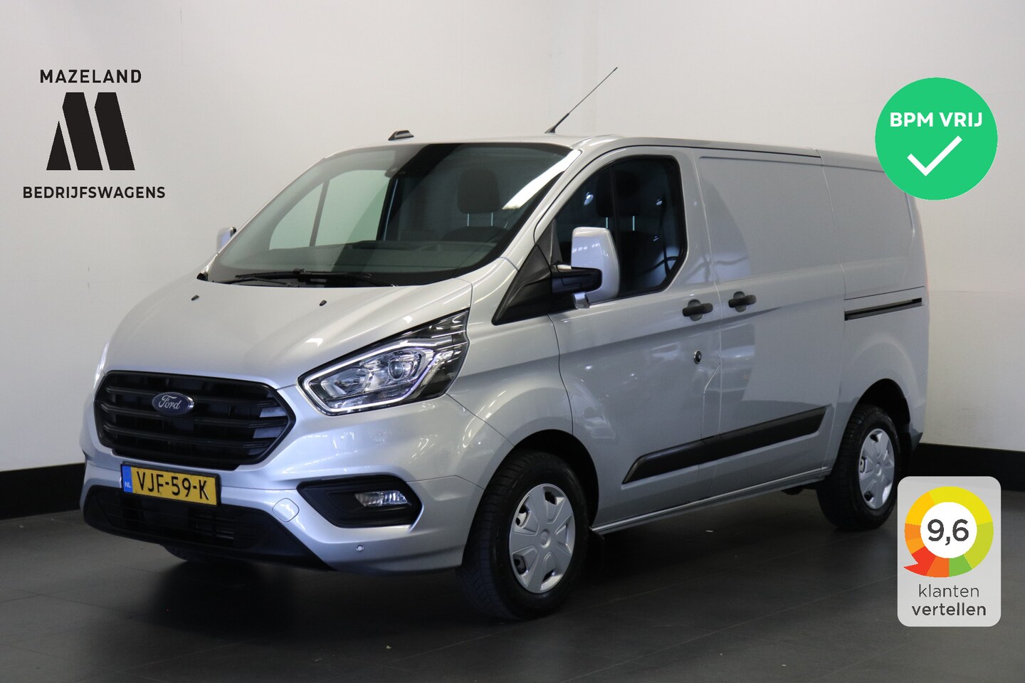 Ford Transit Custom - 2.0 TDCI 130PK 2x Schuifdeur EURO 6 - Airco - Cruise - Camera - € 14.900,- Excl. - AutoWereld.nl