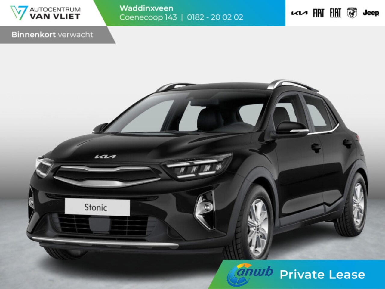 Kia Stonic - 1.0 T-GDi MHEV DynamicLine | ANWB Private Lease v.a.€ 364,- | MY25 | 15'' lichtmetaal | Na - AutoWereld.nl