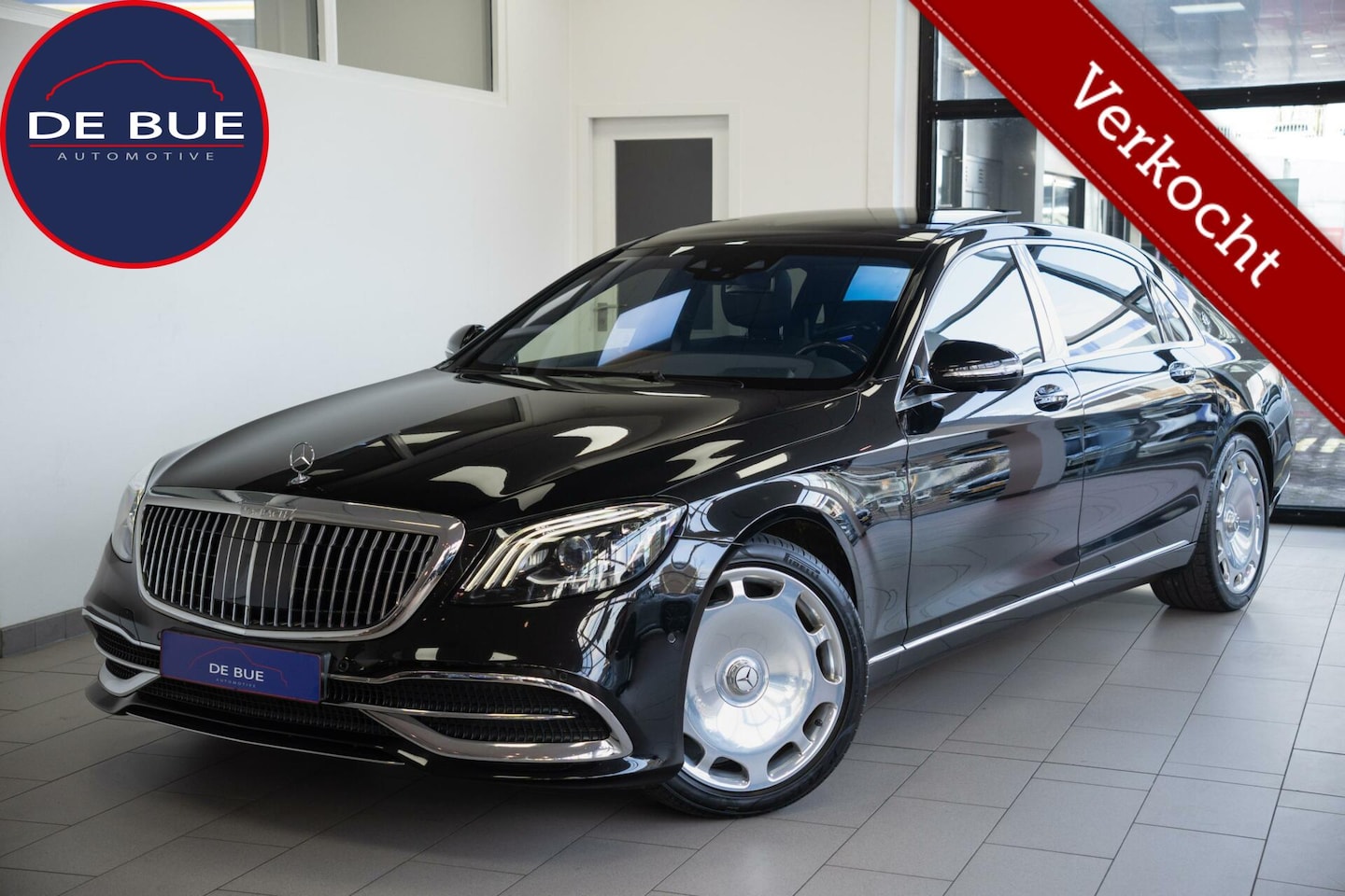 Mercedes-Benz S-klasse - 560 V8 Maybach Premium Plus Org. NL 1ste Eig BTW Burmester 4 IWC Dealer onderhouden - AutoWereld.nl