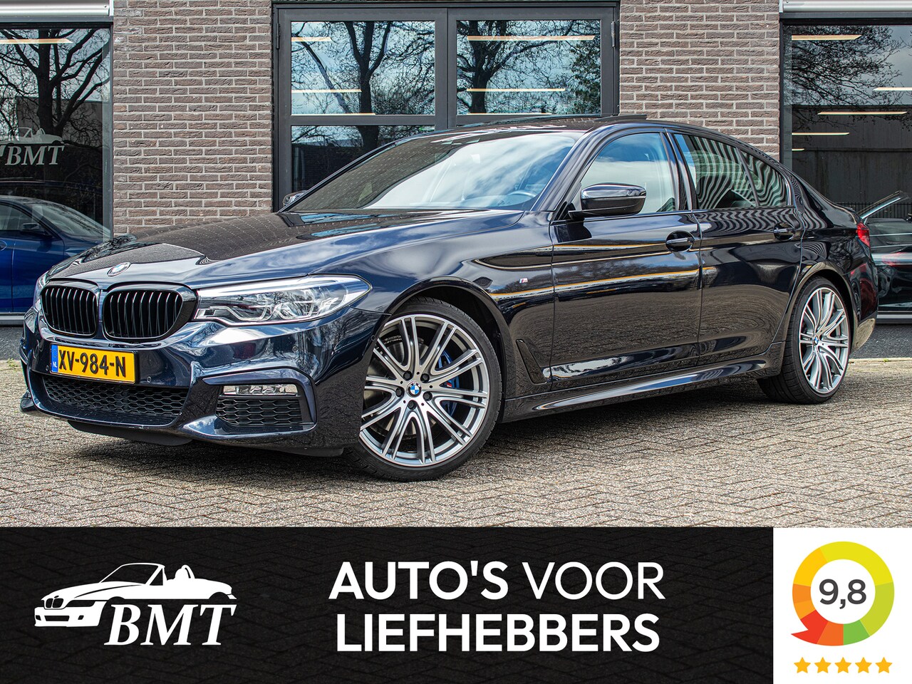 BMW 5-serie - 530i G30 High Executive M Sport / Head-Up / Pano / HK / Keyless - AutoWereld.nl