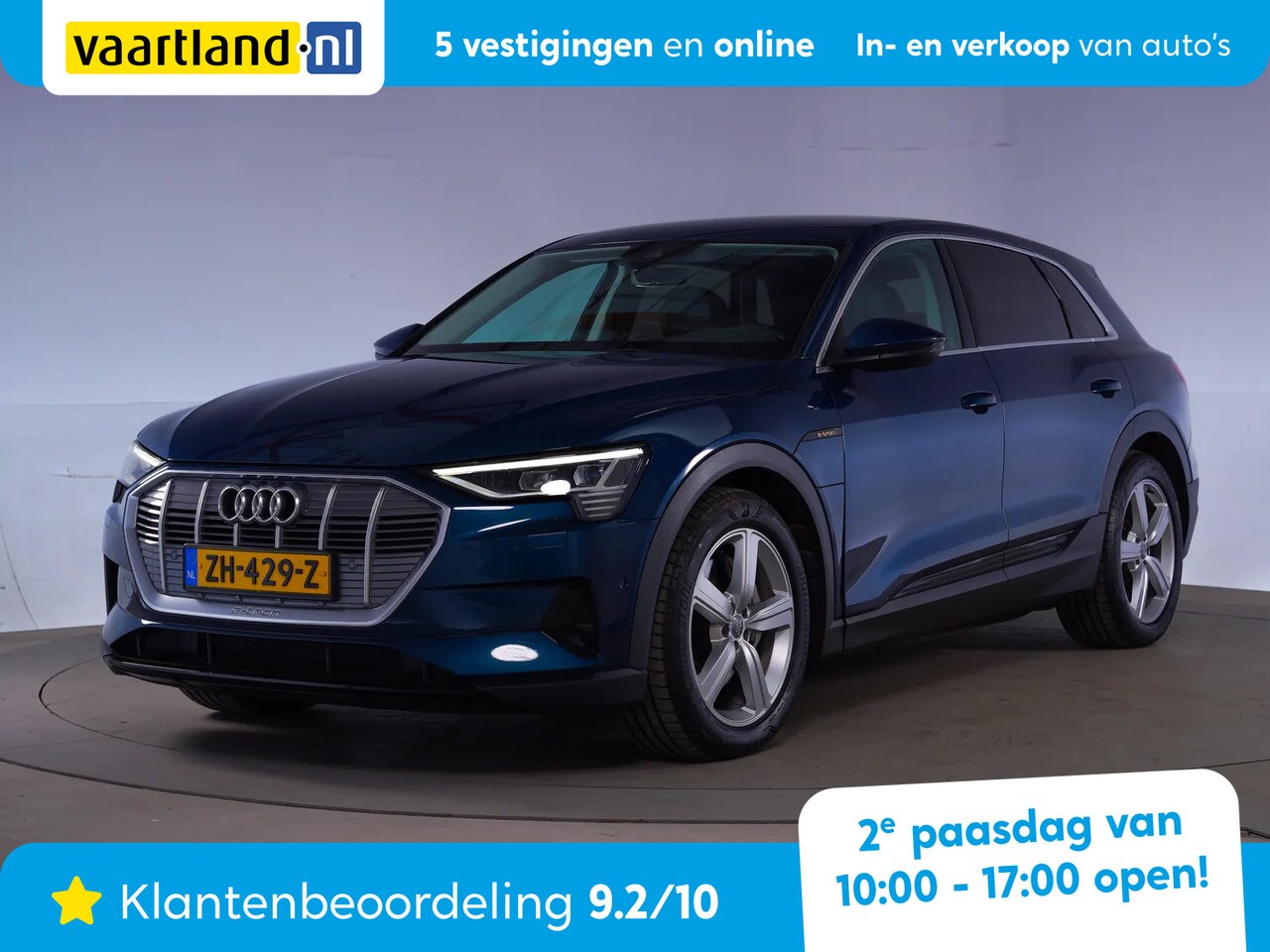 Audi e-tron - 55 Quattro Advanced Pro Line Plus Aut. [ Leder Virtual Luchtvering Matrix-LED ] - AutoWereld.nl