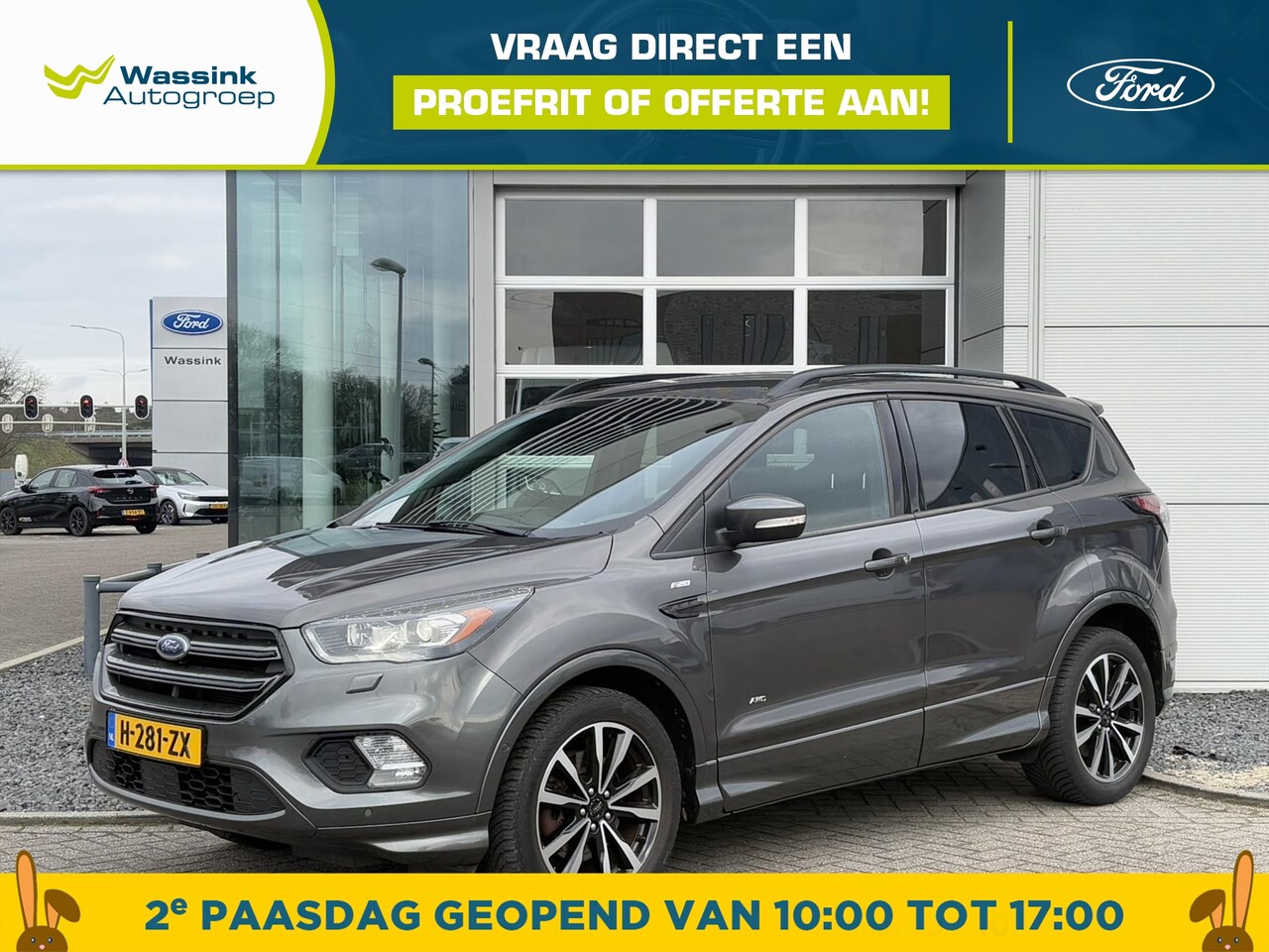 Ford Kuga - 1.5 EcoBoost 182PK 4WD AUT ST Line | Winterpakket | Navigatie | Carplay | Trekhaak | 1850 - AutoWereld.nl