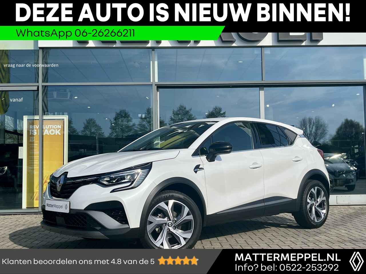 Renault Captur - 1.0 TCe 90 R.S. Line | NL Auto | Groot Scherm | Navigatie | Climate Control | Camera | Sen - AutoWereld.nl