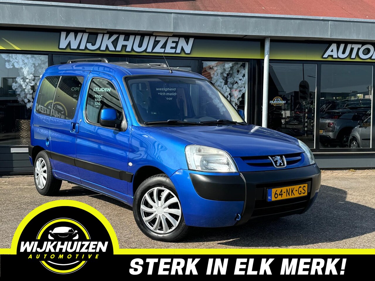 Peugeot Partner MPV - Zenith 1.6-16V XT met Airco !!! Glazen dak !!! Luxe uitvoering !!! - AutoWereld.nl