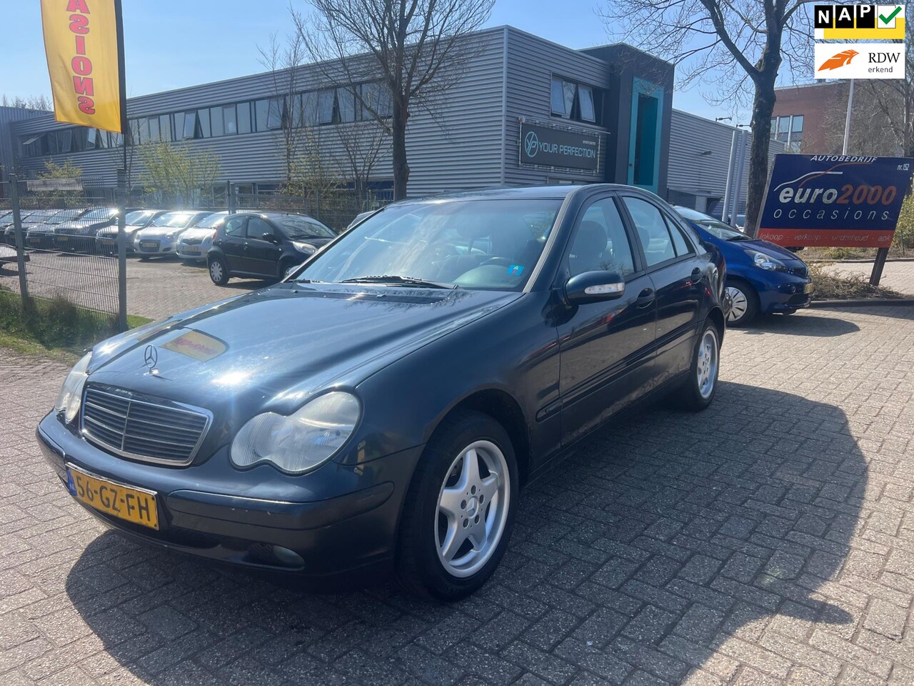 Mercedes-Benz C-klasse - 200 K. Elegance - Airco - Cruise - AutoWereld.nl