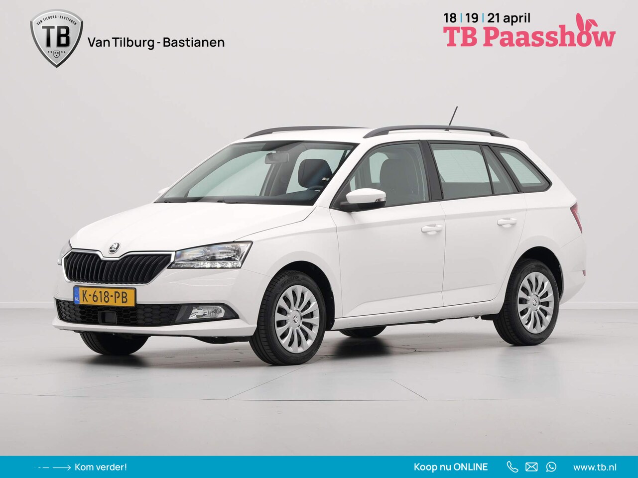 Skoda Fabia Combi - 1.0 TSI 95pk Ambition Navi via App Airco Pdc Cruise 232 - AutoWereld.nl