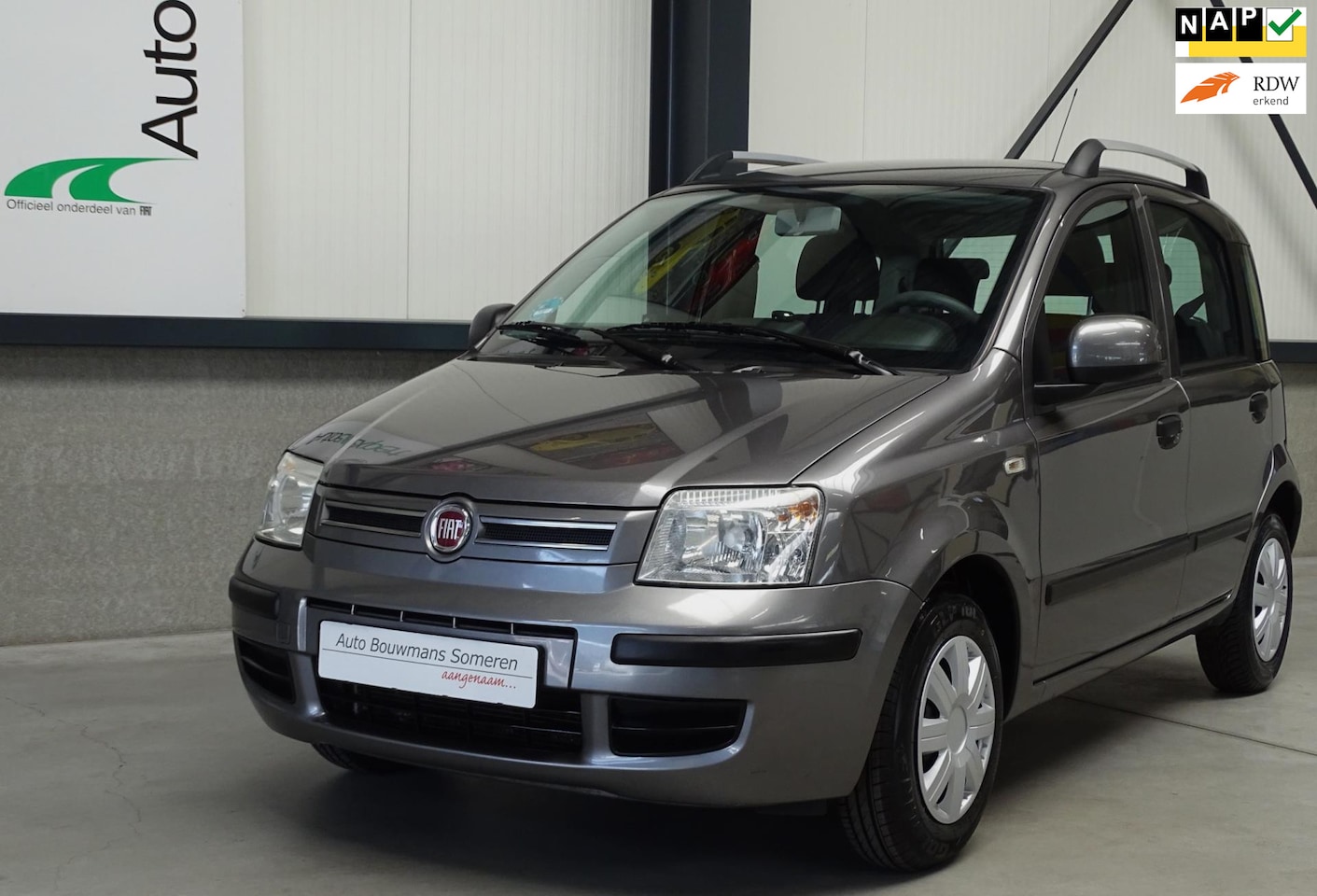 Fiat Panda - 1.2 "EDIZIONE COOL" - AIRCO/ISOFIX/ TREKHAAK/DAKRAILS/RADIO CD/ ELEKTR.RAMEN/ENZ. - AutoWereld.nl