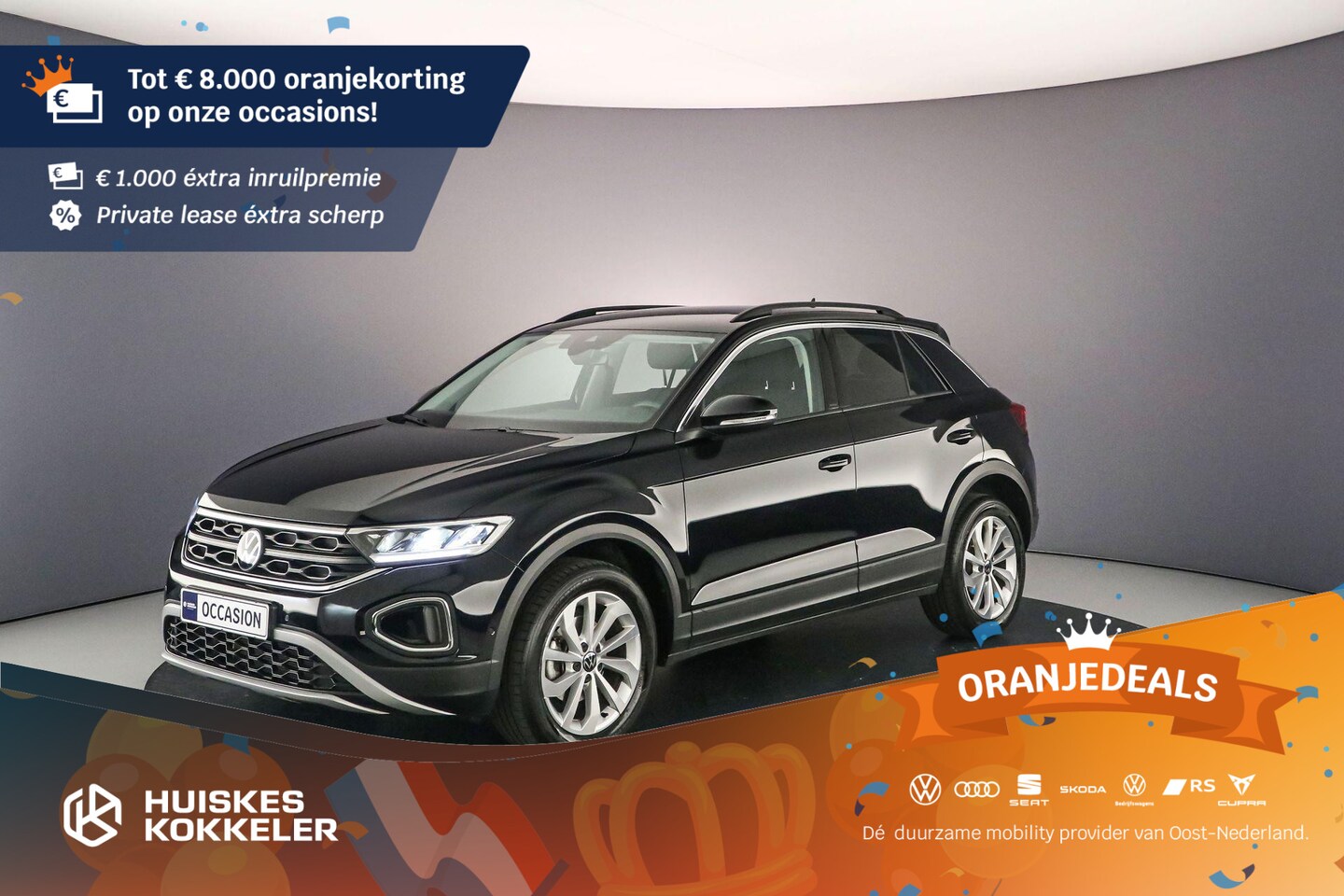 Volkswagen T-Roc - Life Edition 1.0 TSI 110pk Adaptive cruise control, Achteruitrijcamera, LED koplampen, Air - AutoWereld.nl