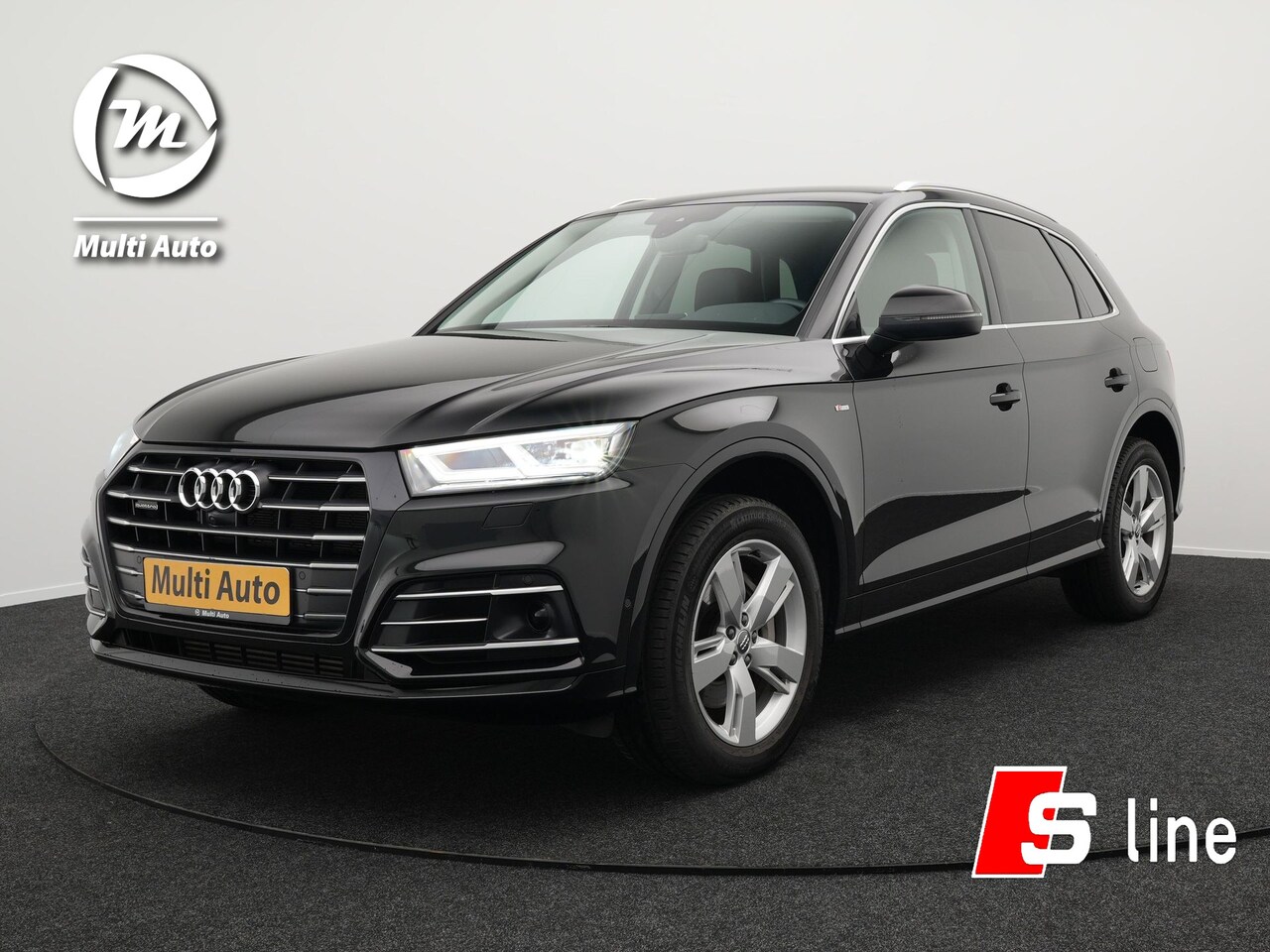 Audi Q5 - 55 TFSI e Quattro S-Line 367PK Plug In Hybrid PHEV Dealer O.H | Apple Carplay | Adaptive C - AutoWereld.nl