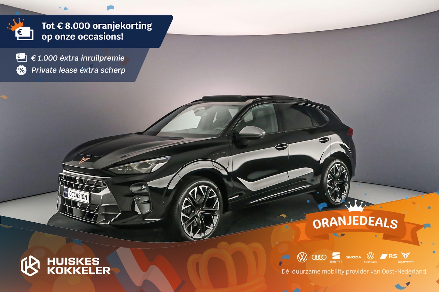 CUPRA Terramar - VZ Performance 1.5 TSI e-Hybrid 272pk DSG Automaat Trekhaak, Panoramadak, Adaptive cruise - AutoWereld.nl