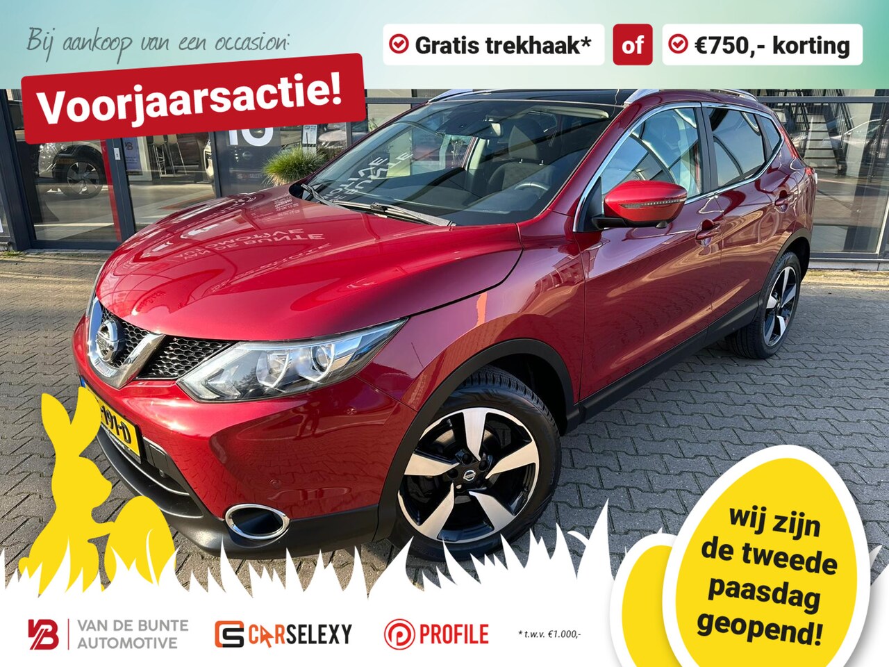 Nissan Qashqai - 1.2 N-Connecta *Pano en Trekhaak* - AutoWereld.nl
