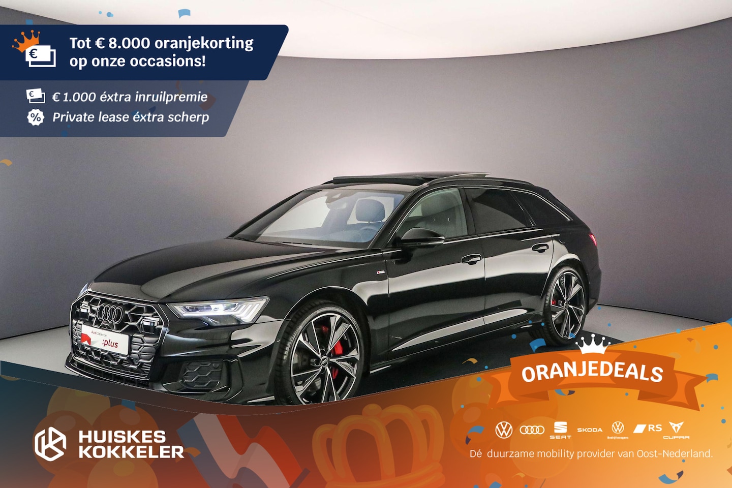 Audi A6 Avant - 55 TFSI e 367PK quattro Pro Line S Competition | Pano | B&O | Adaptief-Onderstel | 21-Inch - AutoWereld.nl