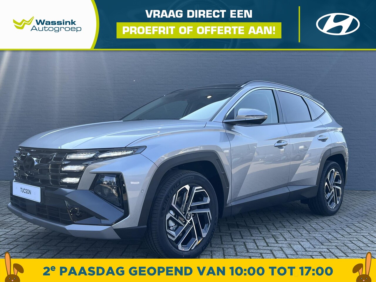 Hyundai Tucson - New 1.6GDi HEV 230pk Aut 2WD Premium - AutoWereld.nl