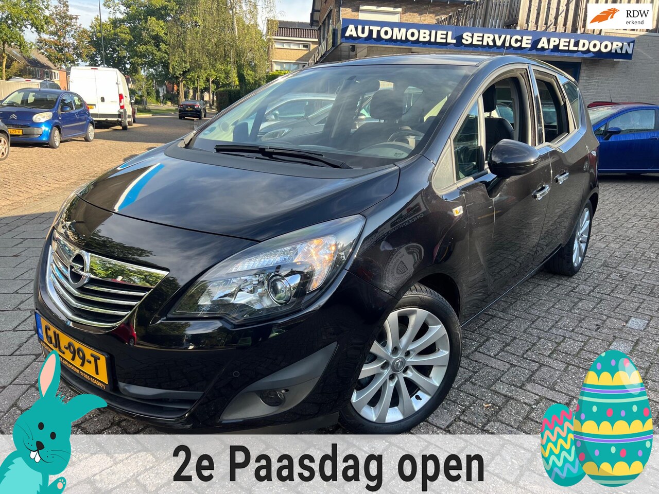 Opel Meriva - 1.4 Turbo Cosmo *PDC*AIRCO*STOELVERW.*STUURVERW.*LM.VELGEN* - AutoWereld.nl