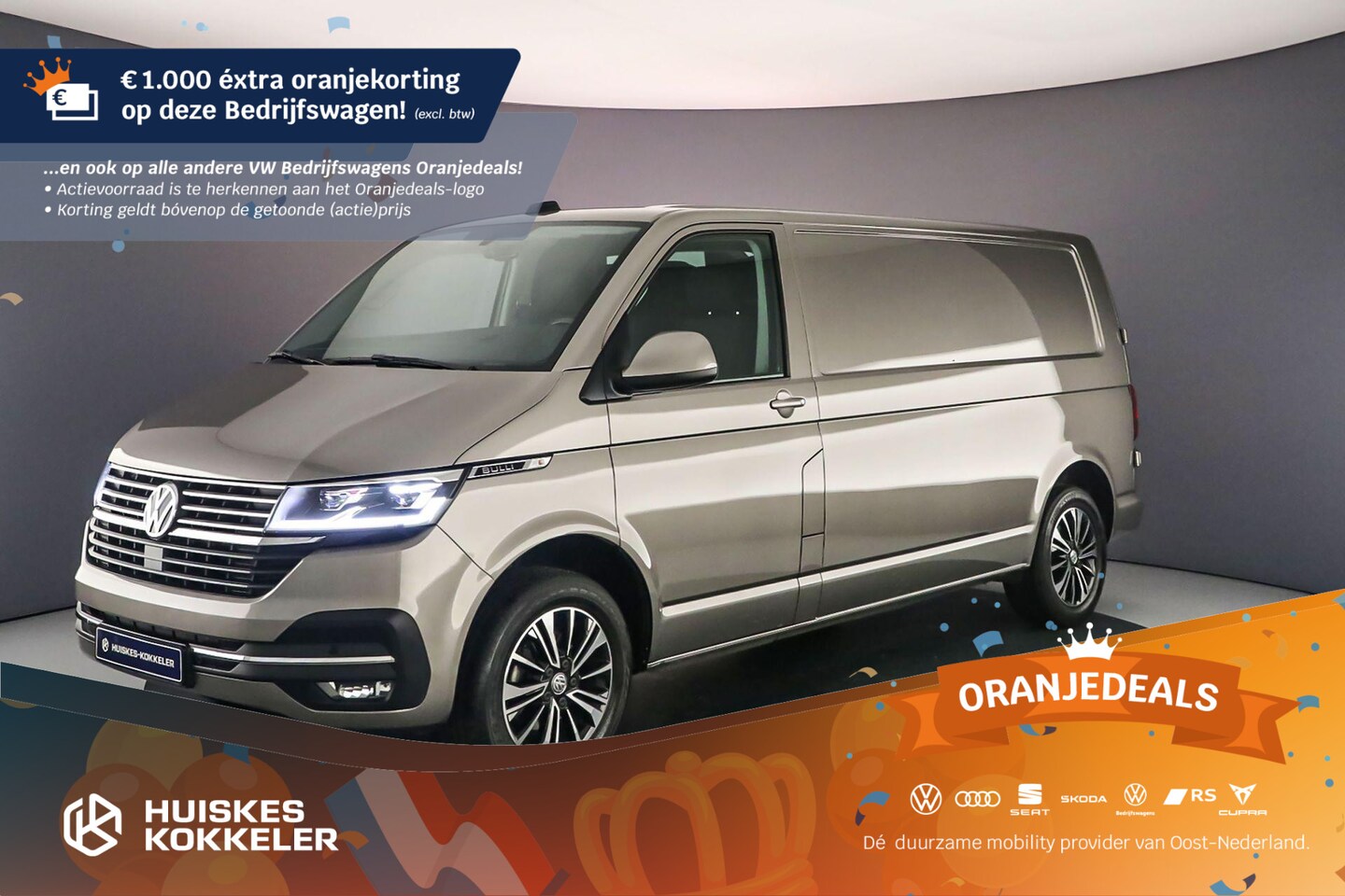 Volkswagen Transporter - T6.1 2.0 TDI 150pk DSG L2 28 Bulli | BPM-vrij | - AutoWereld.nl