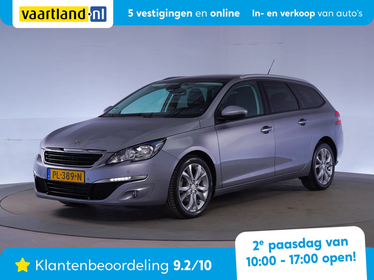 Peugeot 308 - 1.6 BlueHDI Blue Lease Executive [ Cruise Navi Parkeersensoren ] - AutoWereld.nl